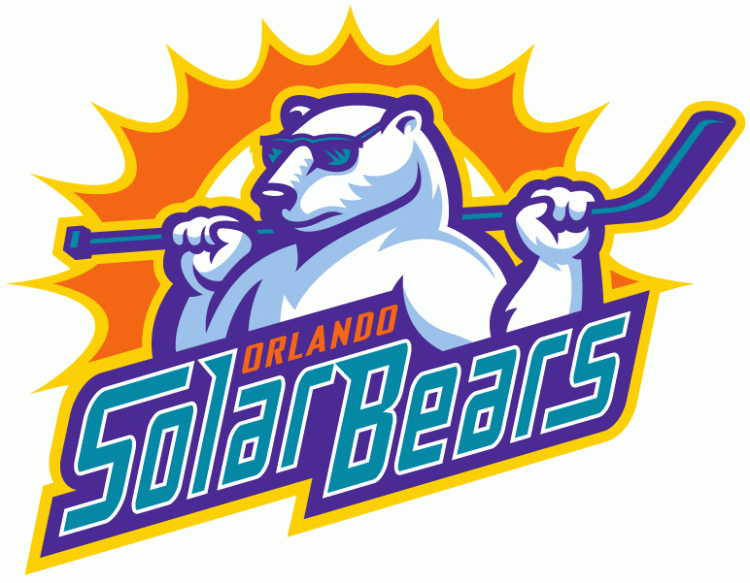 Orlando Solar Bears 2012 13-Pres Primary Logo vinyl decal